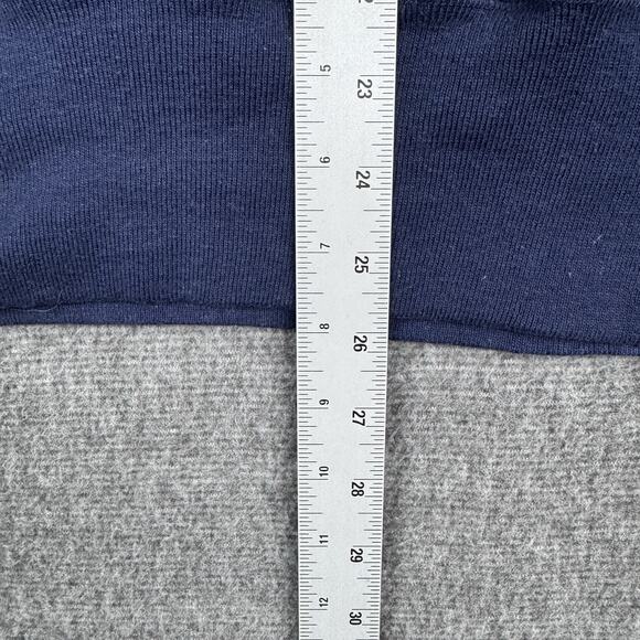Vintage Champion Sweatshirt Men’s M Blue Reverse Weave Warm Up Blank USA 80s - Picture 8 of 8